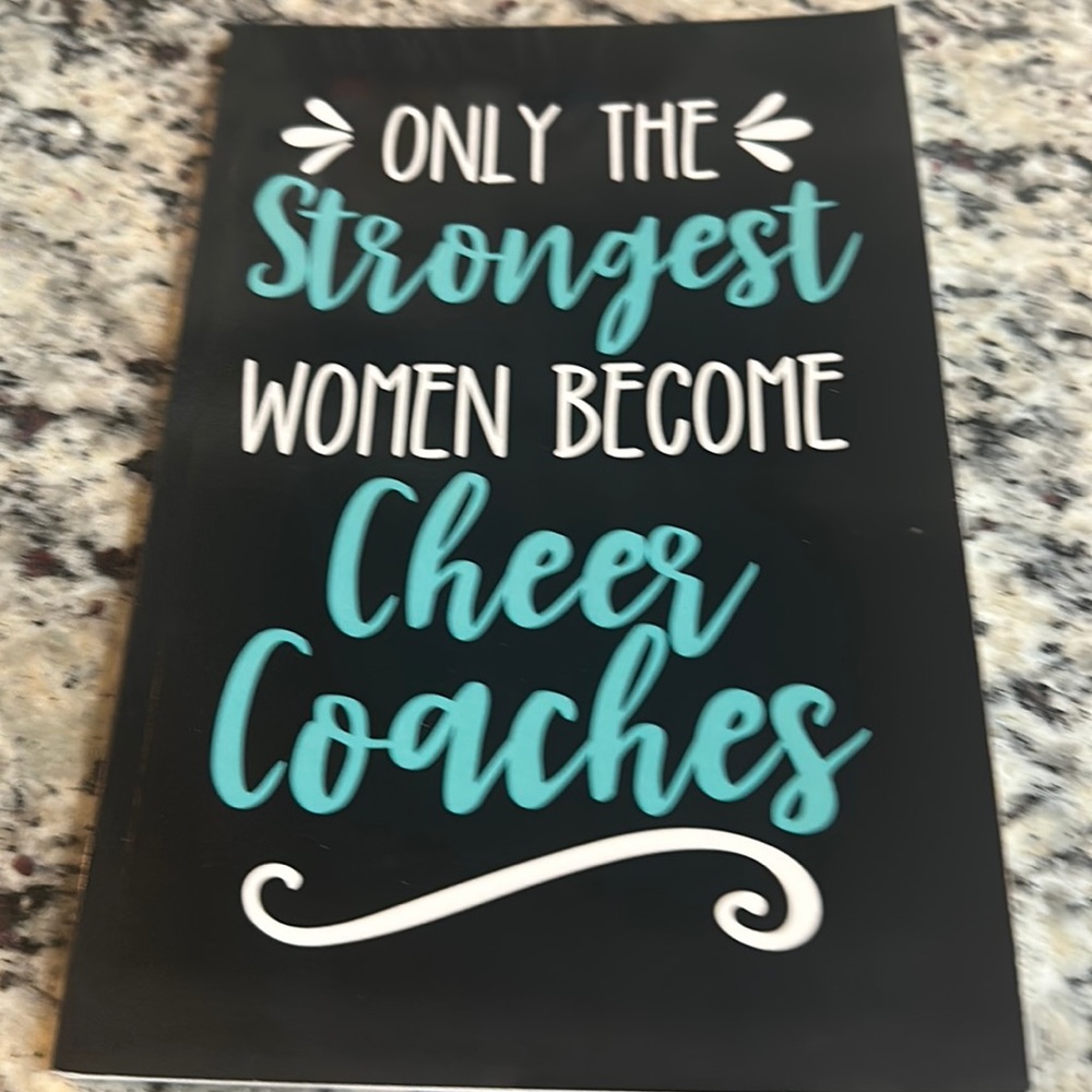 Two Cheer coach notebooks! Great gift! Never used!